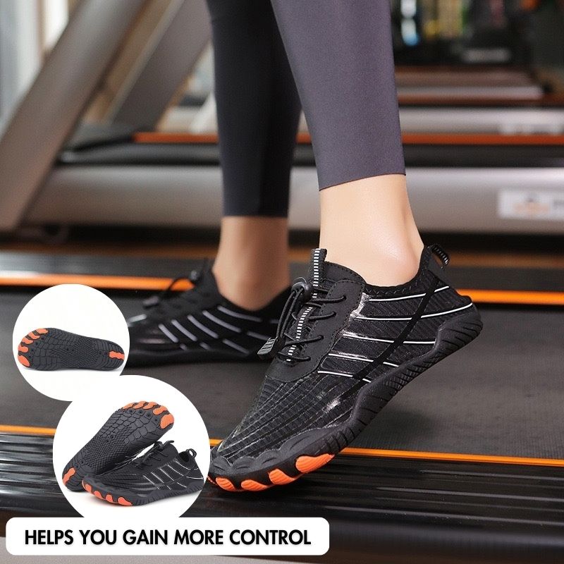 Chaussures antidérapantes EcoStride™ pour pieds larges (unisexes)
