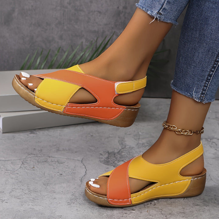 Elena™ Ergonomic Crossband Sandal