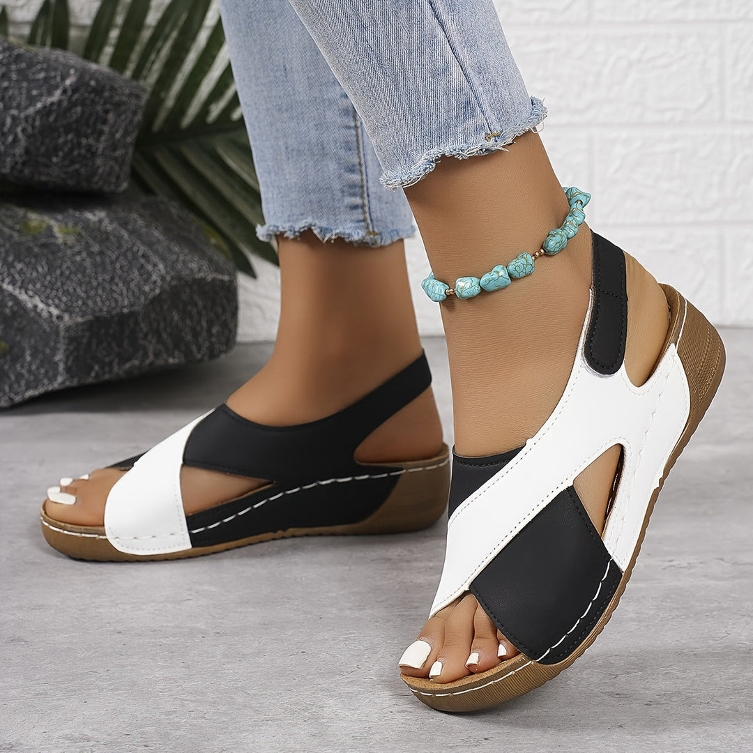 Elena™ Ergonomic Crossband Sandal