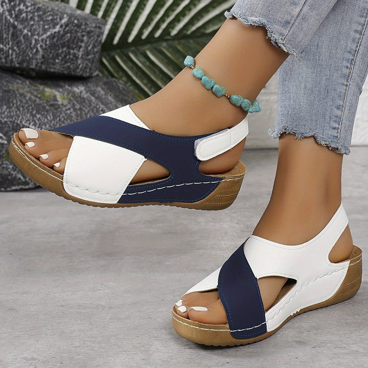 Elena™ Ergonomic Crossband Sandal