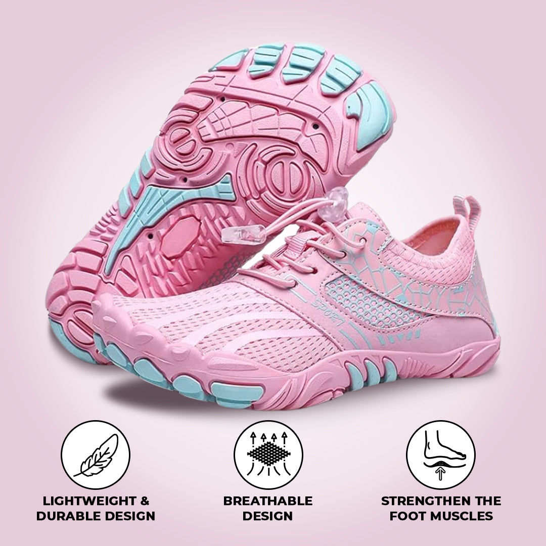 Chaussures pieds nus antidérapantes KiddoGrip Kids™