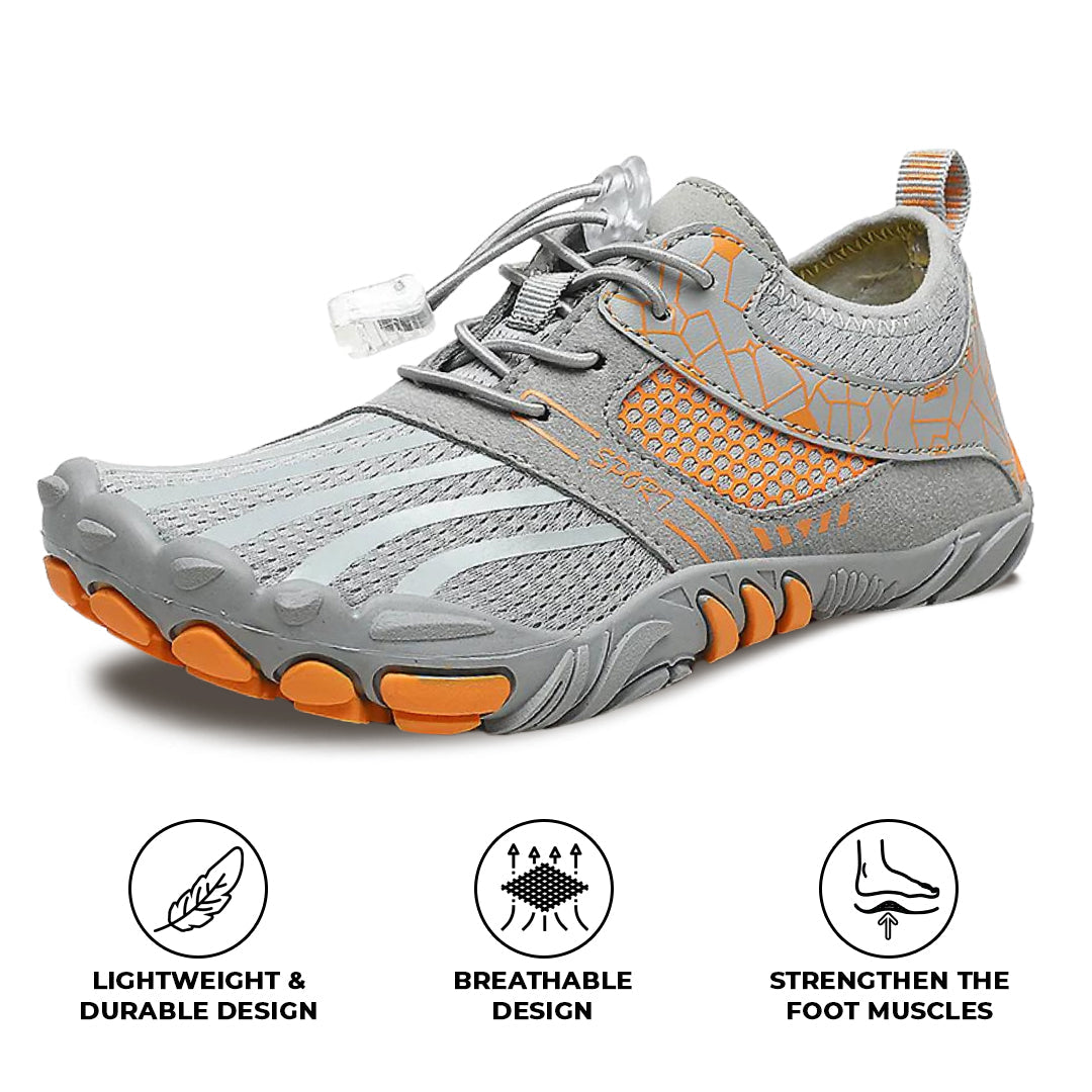 Chaussures pieds nus antidérapantes KiddoGrip Kids™