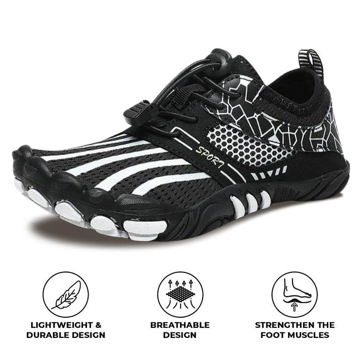 Chaussures pieds nus antidérapantes KiddoGrip Kids™