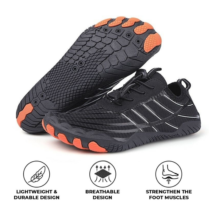 Chaussures antidérapantes EcoStride™ pour pieds larges (unisexes)
